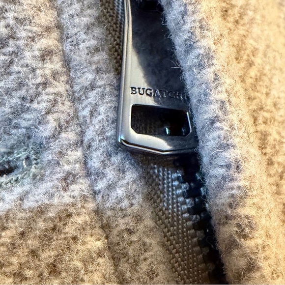 Bugatchi Men's Beige Pea Coat - Picture 11 of 11